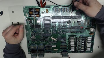 Sega and Data East Pinball Leon CPU Test ROM Demo