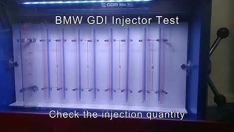 BMW GDI Injector Test