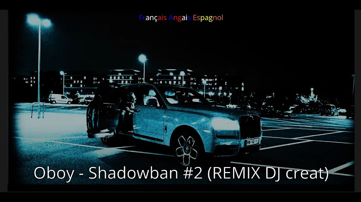 Oboy - Shadowban #2 (COVER DJ creat)