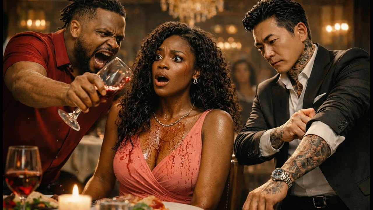 Her Abusive Ex Threw Wine On Her On A Date With Korean Mafia Boss — He Quietly Rolled Up His Sleeve…