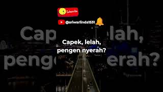 Capek Itu Tanda Kamu Sedang Naik Level #motivasi #motivasihidup #semangat