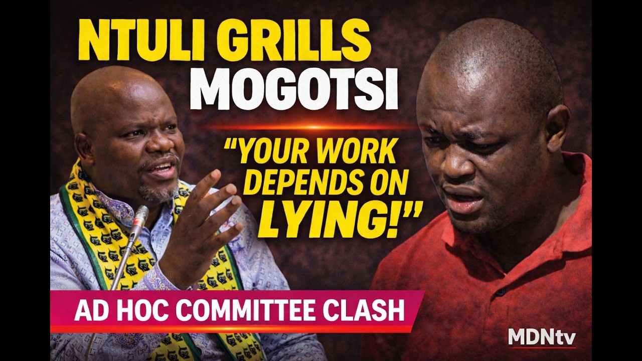 “YOUR SURVIVAL DEPENDS ON LIES” – NTULI CORNERS MOGOTSI AT AD HOC COMMITTEE