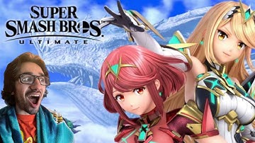 Pyra & Mythra Sakurai Presentation Smash Ultimate Reaction!