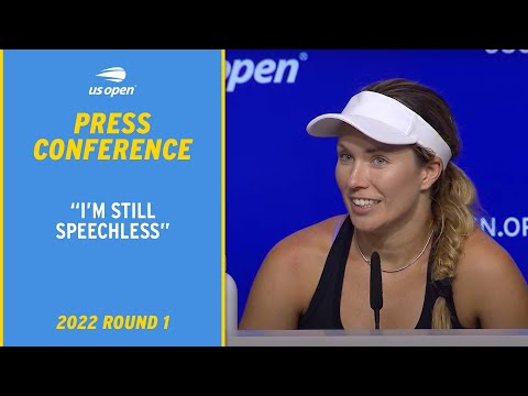 Danielle collins press conference | 2022 us open round 1