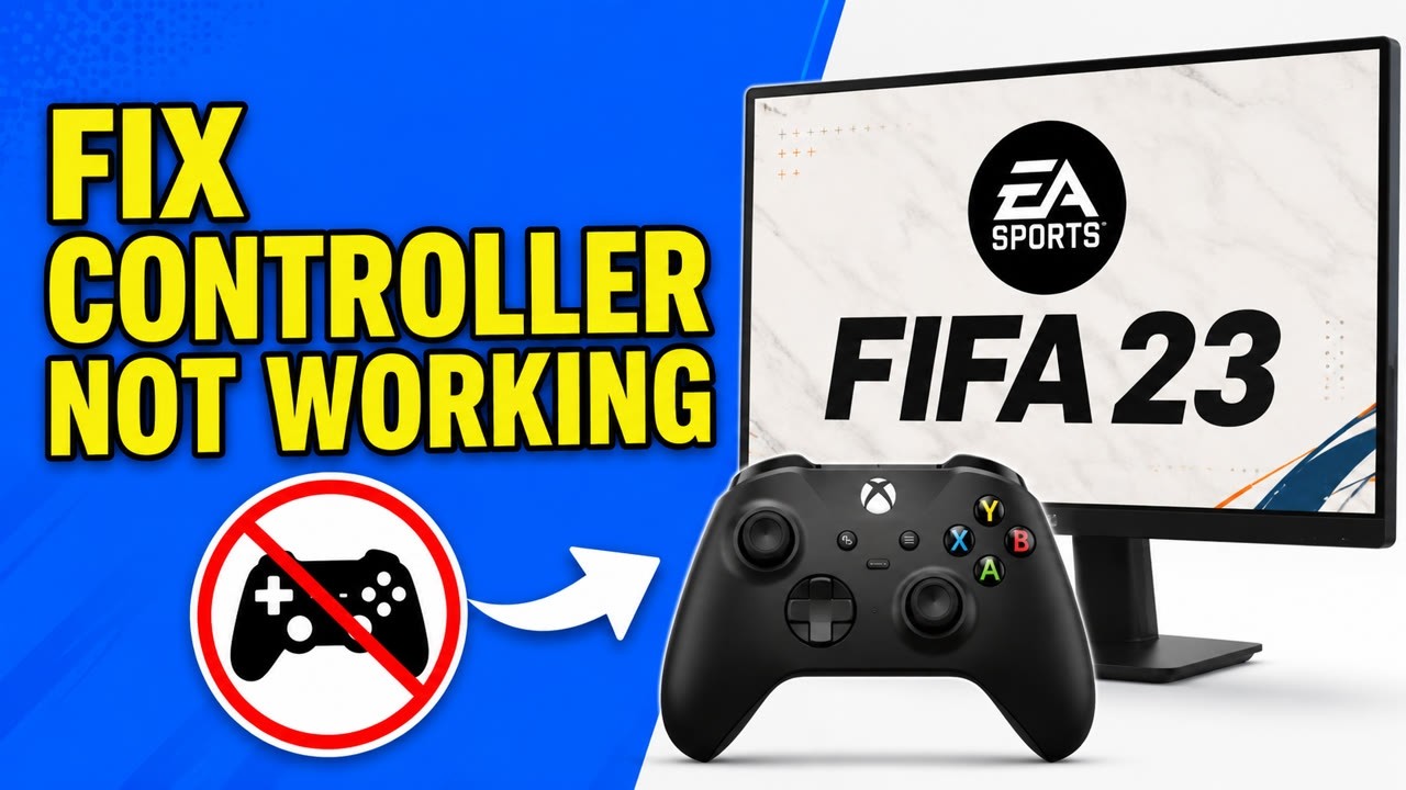 How To Fix FIFA 23 Controller or Gamepad Not Working on PC - YouTube