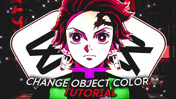 How to Change Object Color/Glow Color/ Neptune Glow in Amv/Edit on CapCut [Tutorial Video] #2
