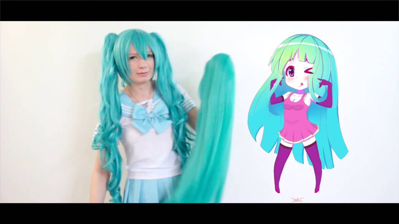 Hatsune Miku Cosplay Wig Review From SAMMYDRESScom YouTube