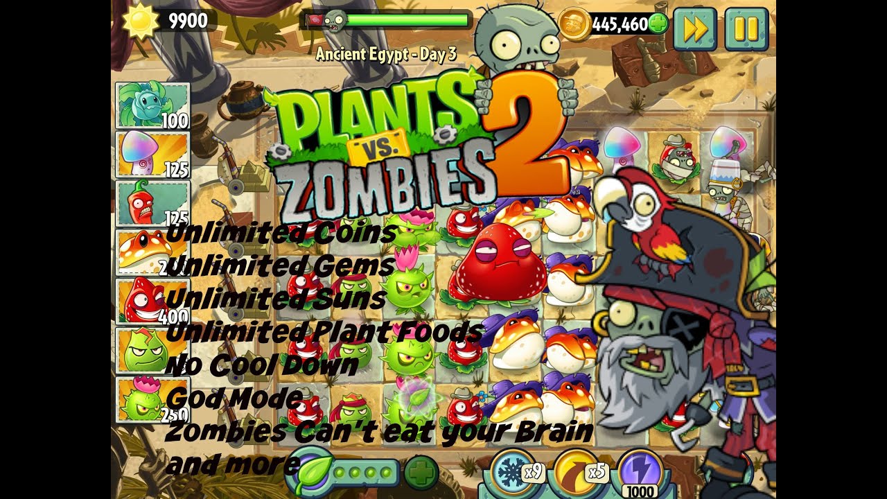 Plants vs zombie mod apk no cooldown