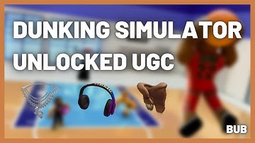 [Event] ROBLOX DUNKING SIMULATOR SCRIPT - UNLOCKED UGC DARK MODE  - ROBLOX SCRIPTS