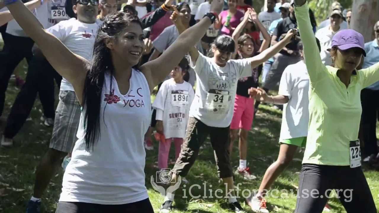 Sevathon 2013 - Aerobics to Bollywood Song Video clip by iClickforcause.org