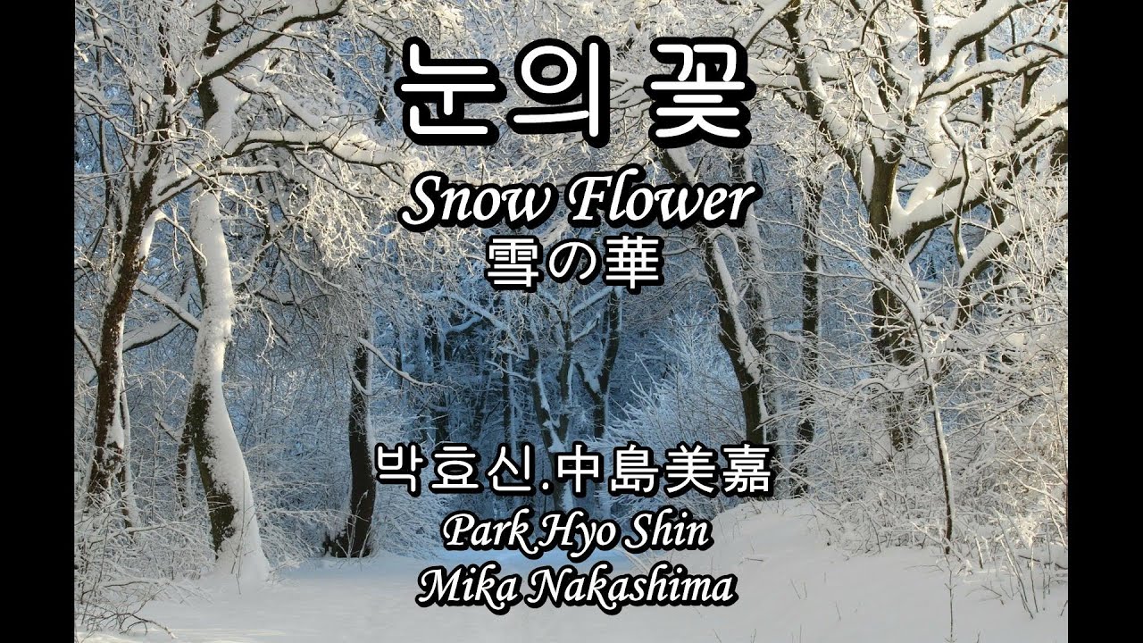 눈의꽃 박효신(2004) (Snow Flower Park Hyo Shin) Alto Saxophone (철이연주 54) 미안하다 사랑한다 OST YouTube