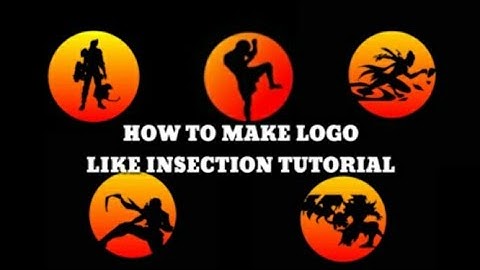 HOW TO MAKE LOGO LIKE INSECTION BEST TUTORIAL (TAGALOG)
