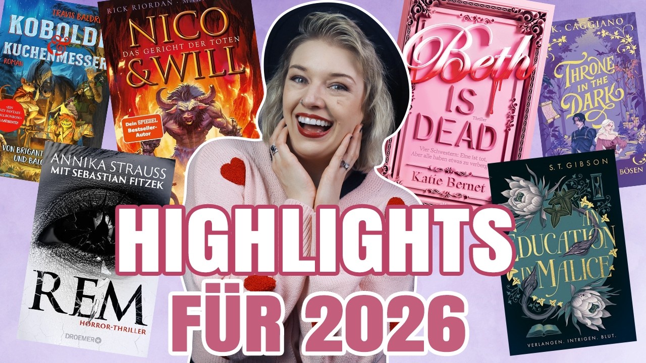 FANTASY & andere Bücher, die ich 2026 nicht abwarten kann!