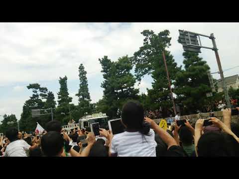 内村航平がやってきた！リオ五輪体操団体金メダル選手パレード！パート1