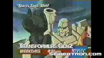 Transformers G2 Cartoon Commercial Generation 2 1993 #4