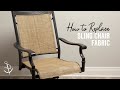 How to Replace Two-Piece Sling Chair Fabric