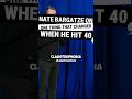 Nate Bargatze One Thing That Changed When He Hit 40...#standup #natebargatze #funny #comedy #joke