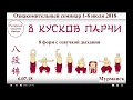 8 КУСКОВ ПАРЧИ (8 ФОРМ С ОЗВУЧКОЙ ДЫХАНИЯ). СЕМИНАР 1-8 июля 2018