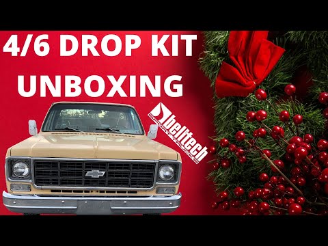 UNBOXING THE BELLTECH 4/6 DROP KIT FOR MY 1977 CHEVY C10 PICKUP