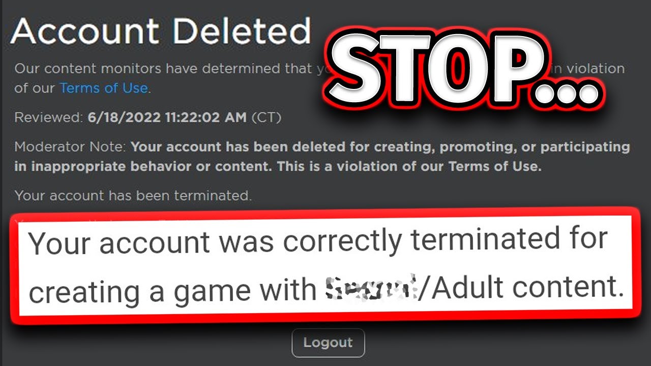 Petition · Roblox moderation needs to change! ·