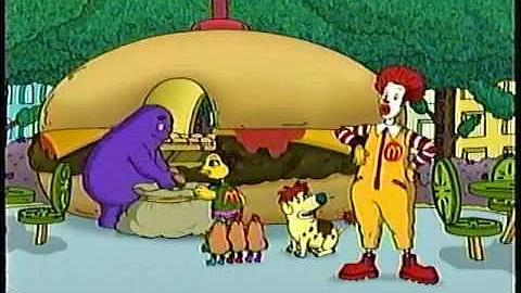 Ronald McDonald Cartoon - The Visitors from Outer ...