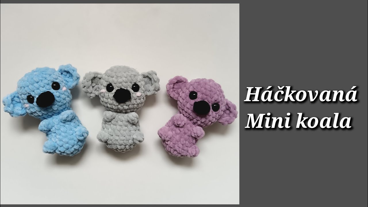 háčkovaná koala návod 