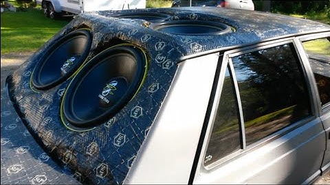 FIRST EVER SPEAKER BOX ON WHEELS.. LITERALLY!!