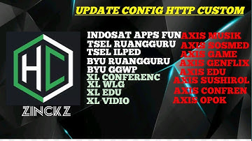 UPDATE || CONFIG HC TERBARU || AXIS XL ISAT TELKOMSEL BYU|| EXP 29 JULI 2024