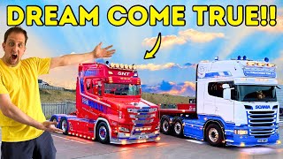 DRIVING A SCANIA T-CAB | MY DREAM TRUCK | PART 2 | #truckertim