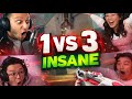GX FLICKLESS 1v3 SHOCKS EVERYONE! 😱 (FNS, Yinsu, Shank, Som React) #valorant #vct