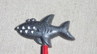 Shark Week Shark Pen Craft Tutorial Glitter And Duck Tape