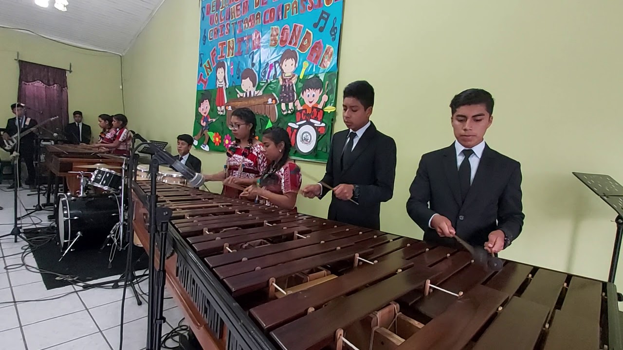 SANTA LA NOCHE, Marimba Cristiana Compasión Sololá YouTube