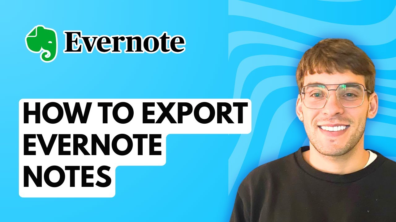 How to Export Evernote Notes [2026 Full Guide] - YouTube