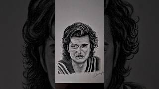 Steve from Strange things🎨🖌#strangerthings #drawing #sketch #steve #graphite #artist #artwork #art