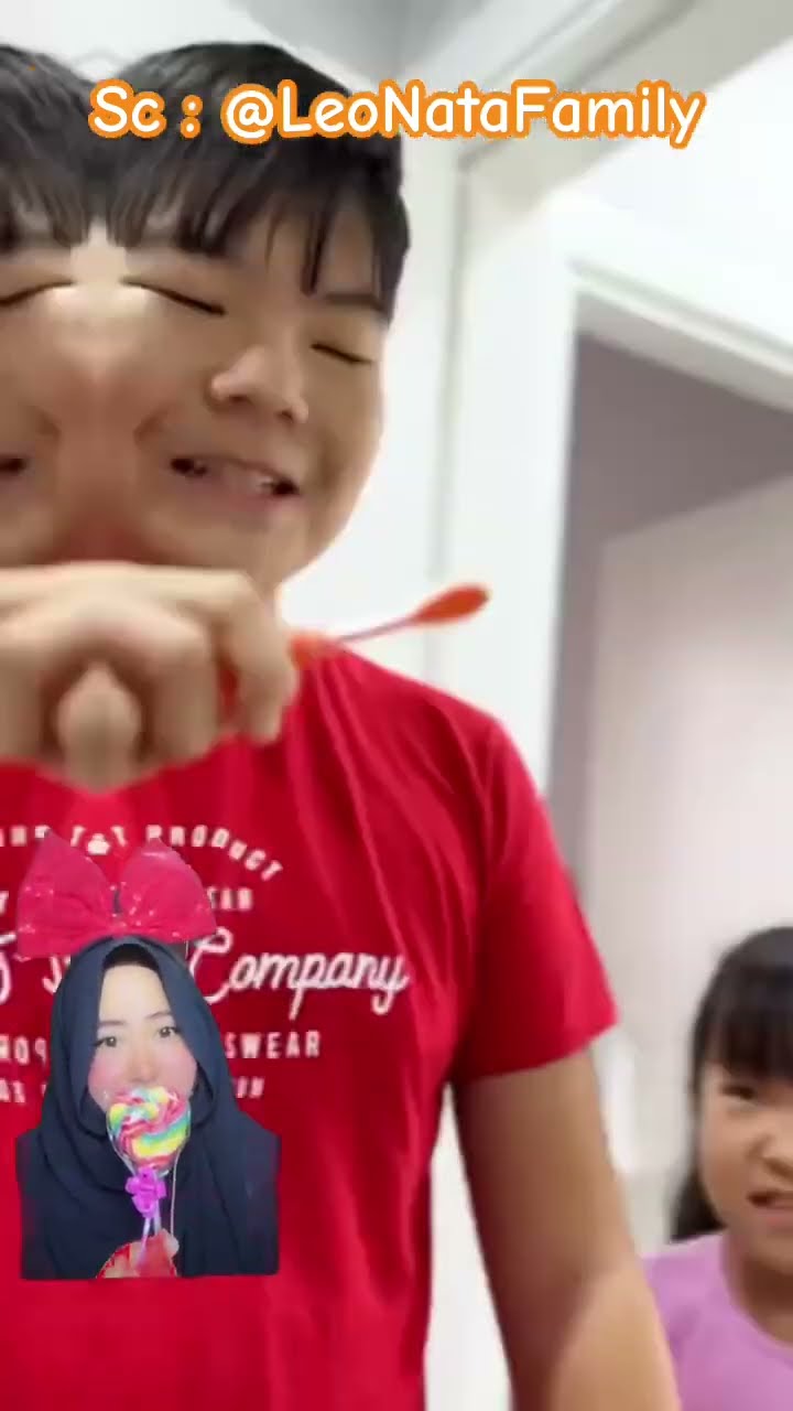 SI ADIK KOQ NGIKUTIN KAKAK TEROS ⁉️? @LeoNataFamily #shorts #funny #dubbing