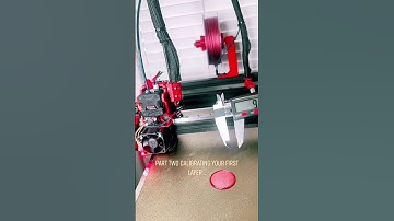 Calibrate Your First Layer Like a Pro #corexy3dprinter #3dprinted