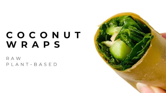 5-Minute Vegan Coconut Wraps