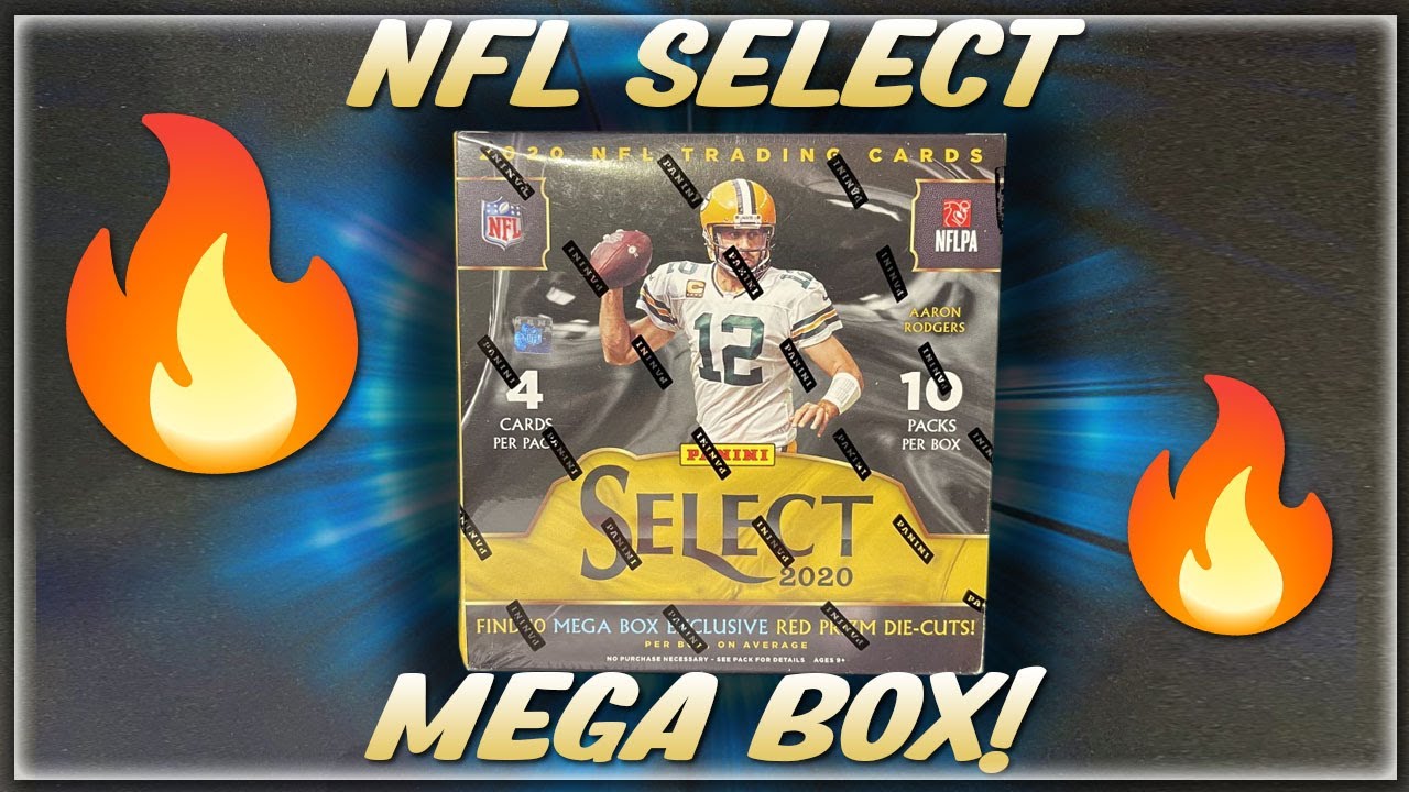 PANINI 2020 NFL SELECT MEGA BOX!! #/ ROOKIE QB HIT!!