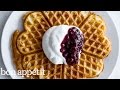 The Crispiest 4-Ingredient Waffles