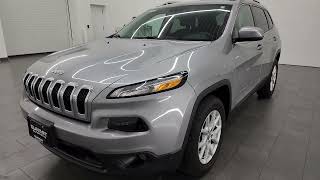 2017 JEEP CHEROKEE LATITUDE 4X4 COLD WEATHER V6 4K WALKAROUND 23J215A SOLD!