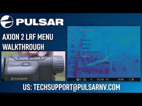 Pulsar Axion 2 LRF Menu Walkthrough