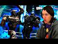 REACCIONANDO a PELEAS de ROBOTS REALES