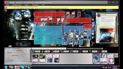 Android: Netrunner HB Glacier vs Tag Me Whizzard OCTGN