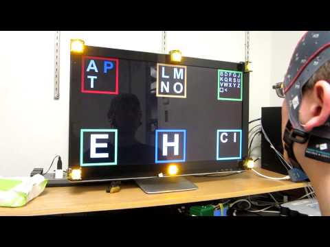 SSVEP Shuffle Speller (Brain Computer Interface)