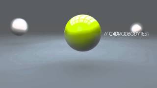 Cinema 4D Rigid/Soft Body Test