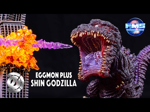 Eggmon Plus SHIN GODZILLA 2016 by EZHOBI Figure Review #godzilla