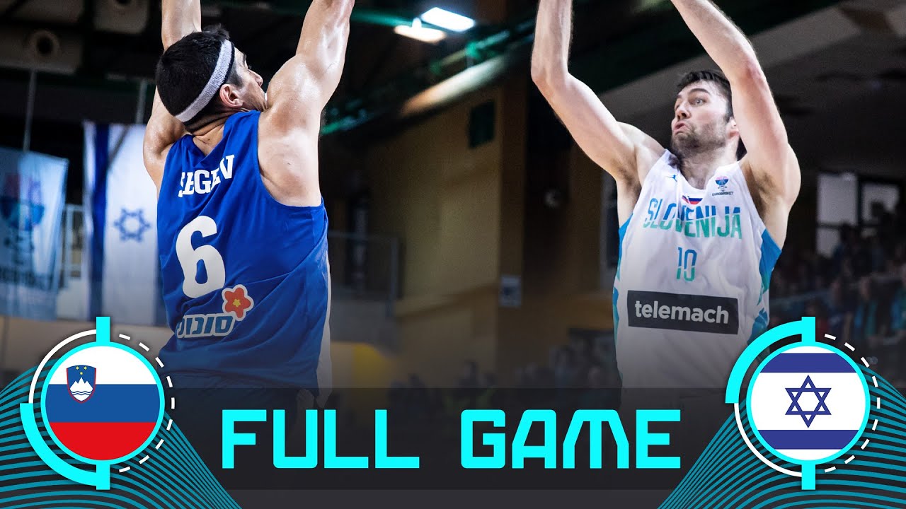 Slovenia v Israel | Full Basketball Game | FIBA EuroBasket 2025 Qualifiers