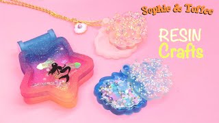 Sophie and Toffee Elves Box- seashell and star boxes/charms-  Resin Crafts