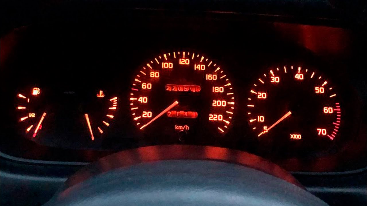 Не работает подсветка щитка приборов Renault Megan 1/Restoring the ...