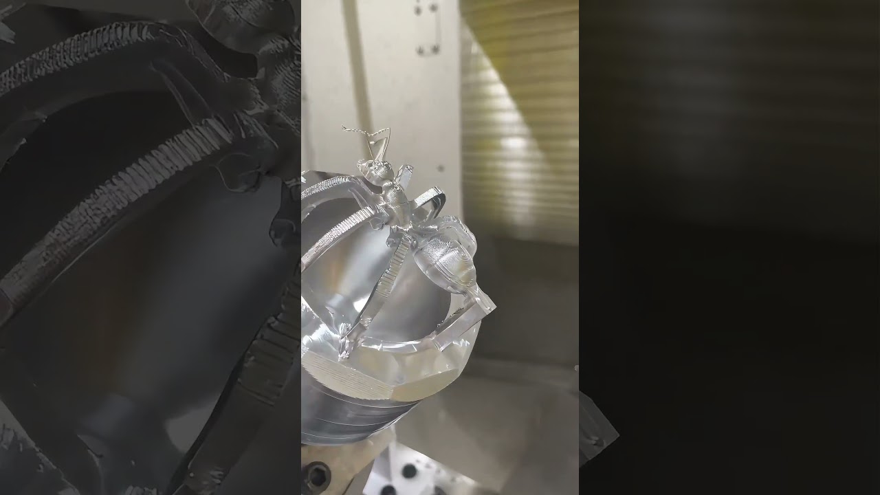 China numerical control machining center processing small ant